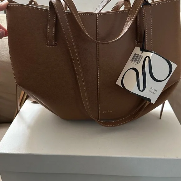 Polene Cyme Mini in Camel (Pristine) - Picture 4 of 6